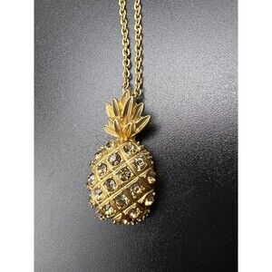 J. Crew Crystal Pineapple Pendant